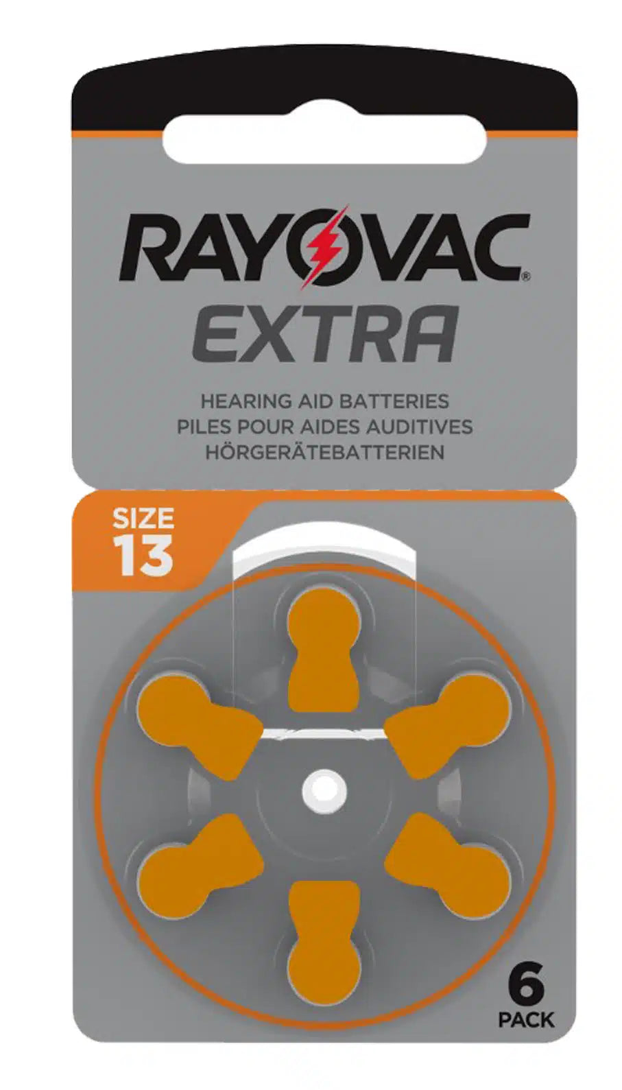 Pilas para Audífonos Rayovac 13